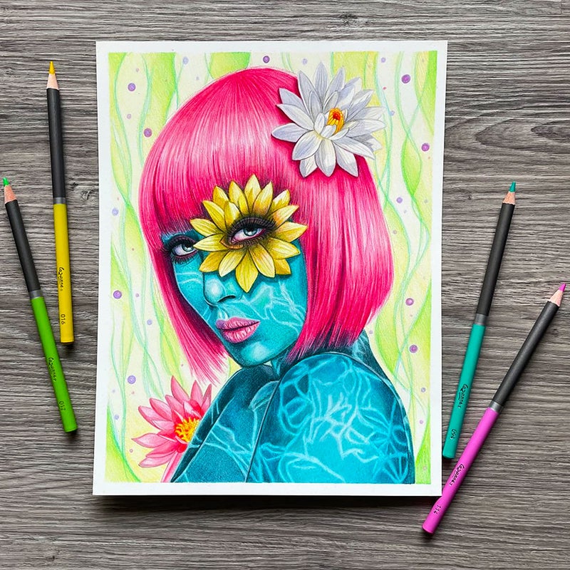 Cezanne Creative Mark Premium Colored Pencils MultiColor Set of 24 - Highly-Pigmented Drawing Pencils - Coloring Pencils for Drawing, Blending, Coloring, and More - Image 3